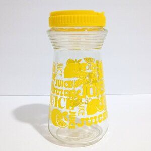 Fun Font Glass Decanter in Retro 24 oz